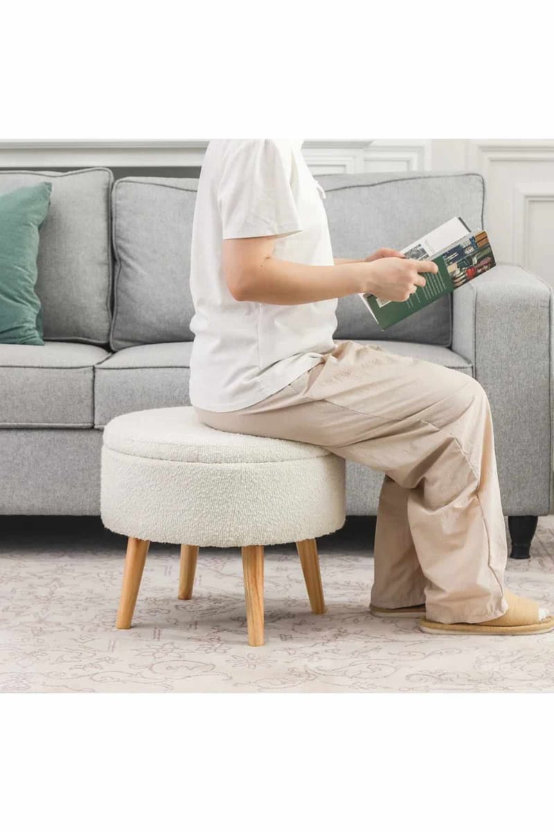 Pouffe with Storage Atelier Del Sofa - Møbler - Stoler & lenestoler - Krakk - Puff