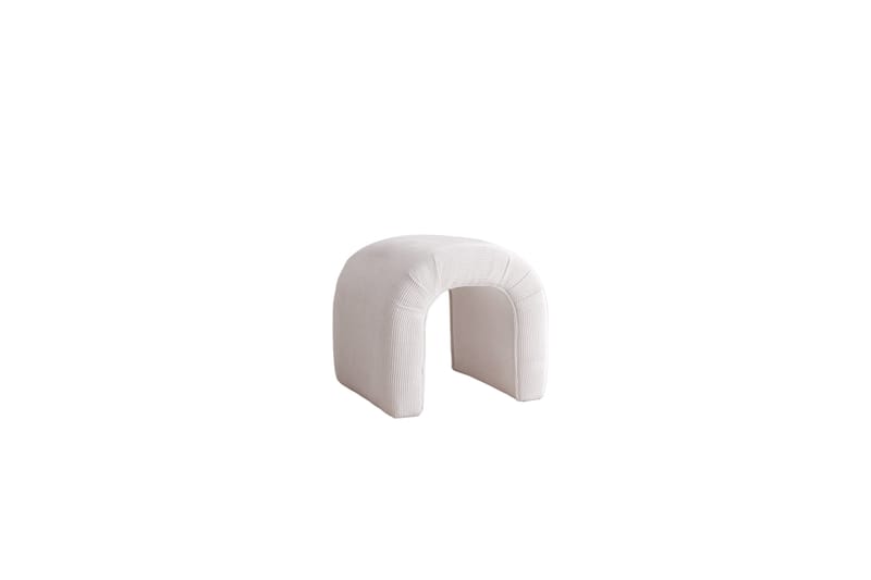 Ramdas Sittepuff 51 cm - Hvit - Møbler - Stoler & lenestoler - Krakk - Puff