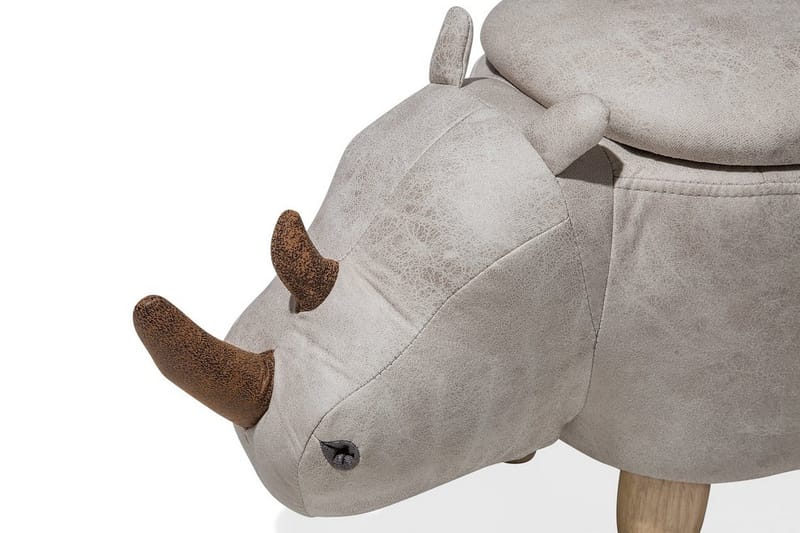 Rhino Puff 60 cm - Grå - Puff