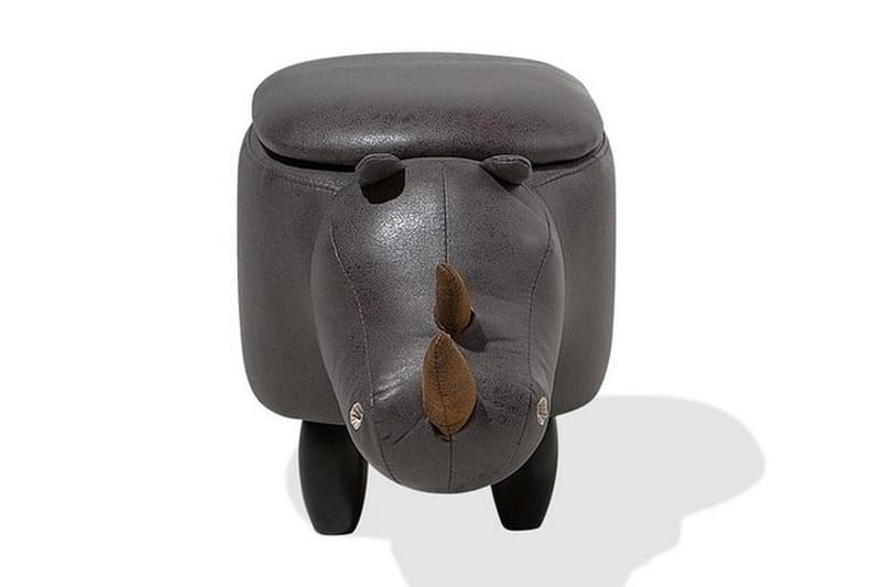 Rhino Puff 60 cm - Grå - Møbler - Stoler & lenestoler - Krakk - Puff