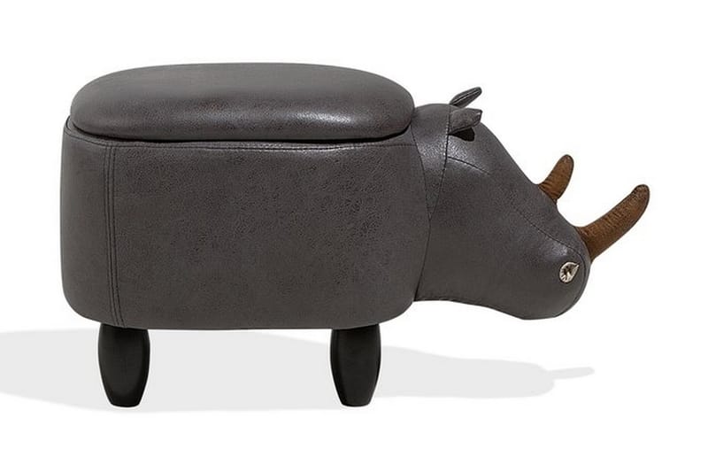 Rhino Puff 60 cm - Grå - Møbler - Stoler & lenestoler - Krakk - Puff