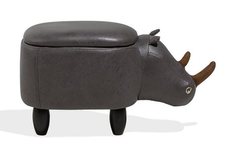 Rhino Puff 60 cm - Grå - Puff