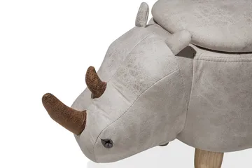 Rhino Puff 60 cm - Grå - Møbler - Stoler & lenestoler - Krakk - Puff