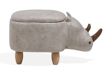 Rhino Puff 60 cm - Grå - Møbler - Stoler & lenestoler - Krakk - Puff