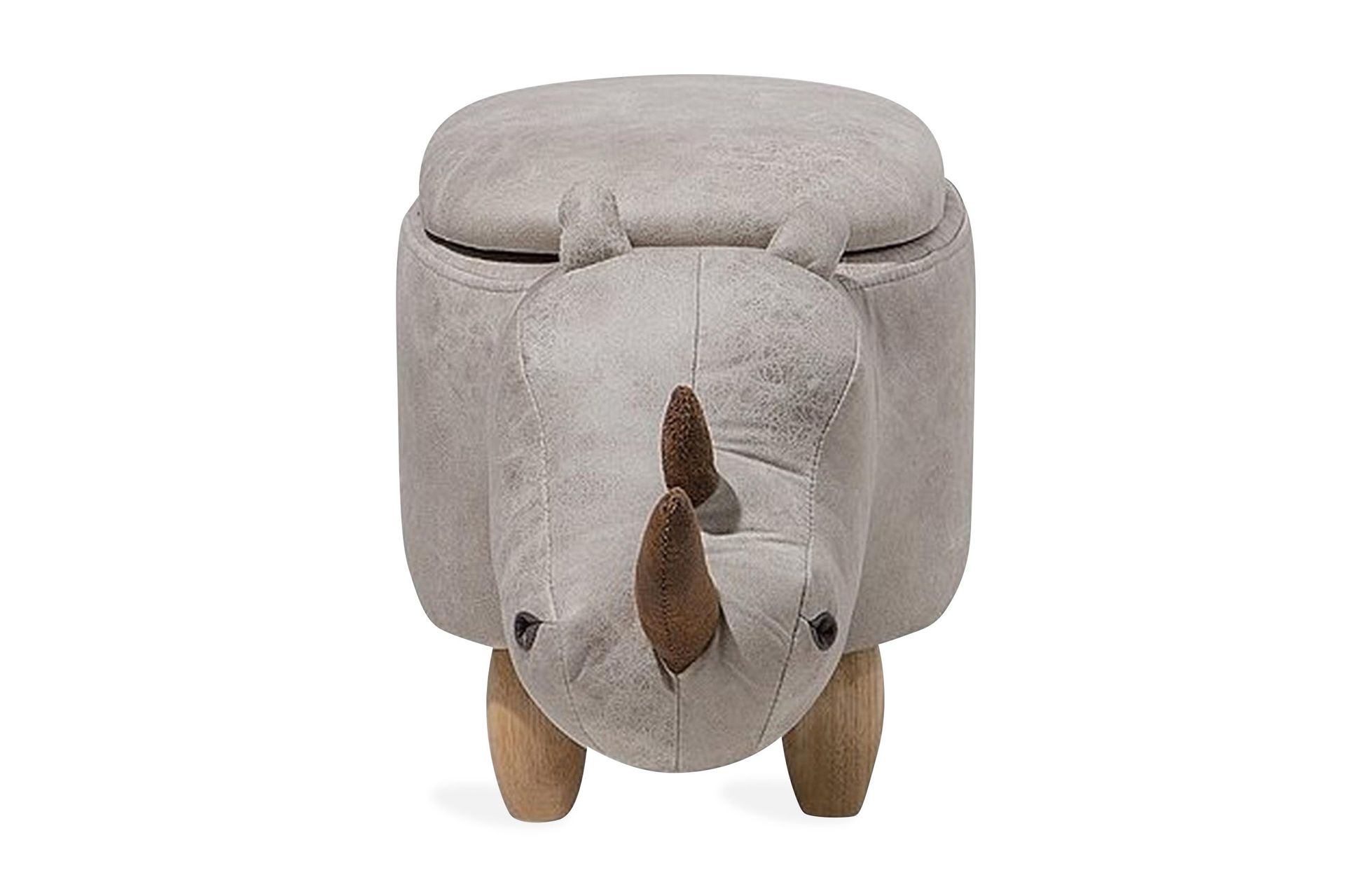 Rhino Puff 60 cm - Grå