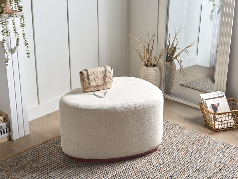 Puff Saco - Lys beige - Møbler - Stoler & lenestoler - Krakk - Puff