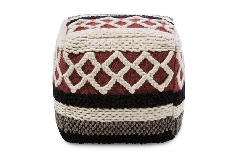 Sager Puff 48 cm - Flerfarget - Møbler - Stoler & lenestoler - Krakk - Puff