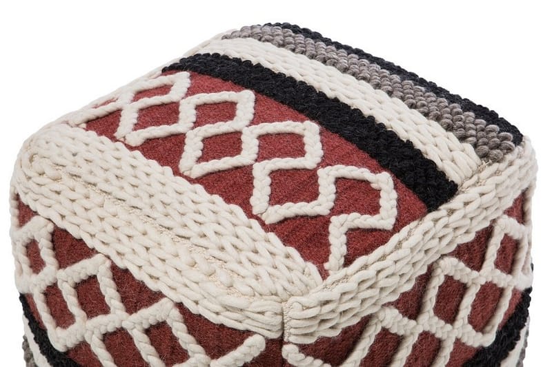 Sager Puff 48 cm - Flerfarget - Møbler - Stoler & lenestoler - Krakk - Puff