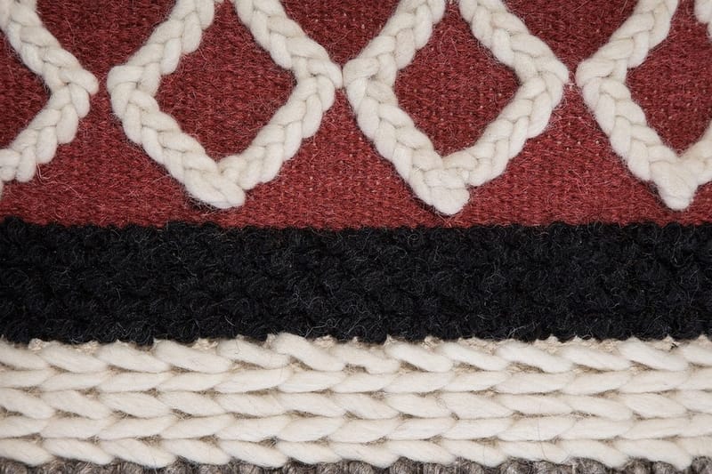 Sager Puff 48 cm - Flerfarget - Møbler - Stoler & lenestoler - Krakk - Puff