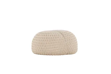 Sam Sittepuff - Beige - Møbler - Stoler & lenestoler - Krakk - Puff
