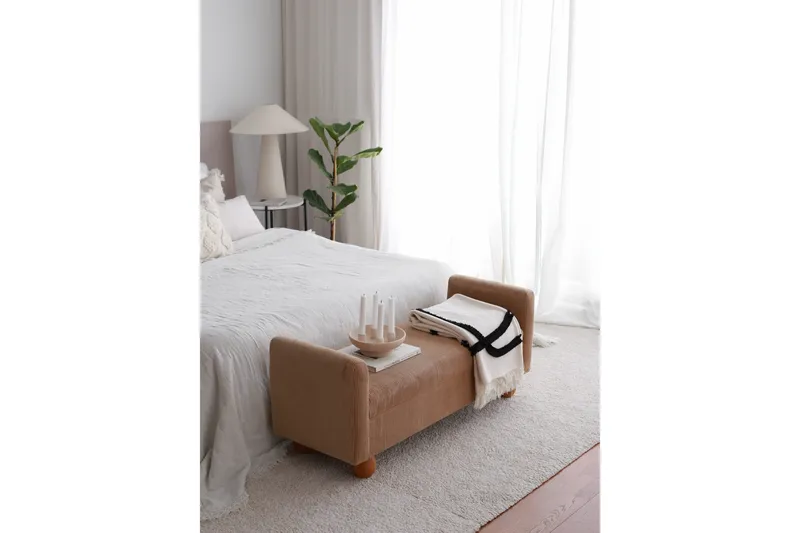 Sandikli Sittepuff 115 cm, Camel