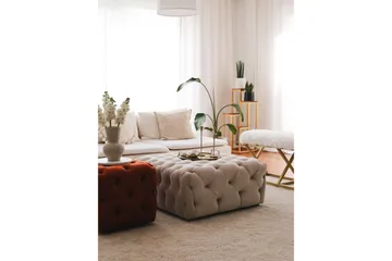 Seban Sittepuff 80 cm - Cream - Møbler - Stoler & lenestoler - Krakk - Puff
