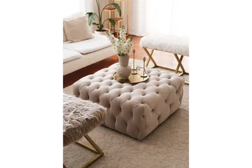 Seban Sittepuff 80 cm - Cream - Møbler - Stoler & lenestoler - Krakk - Puff