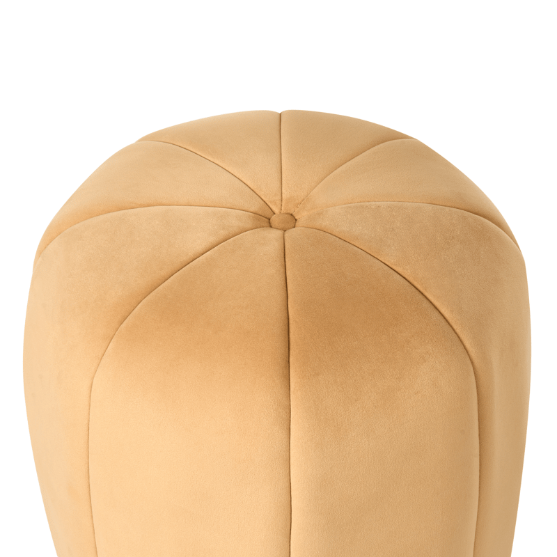 Puff Selby - Sennepsgul - Møbler - Stoler & lenestoler - Krakk - Puff