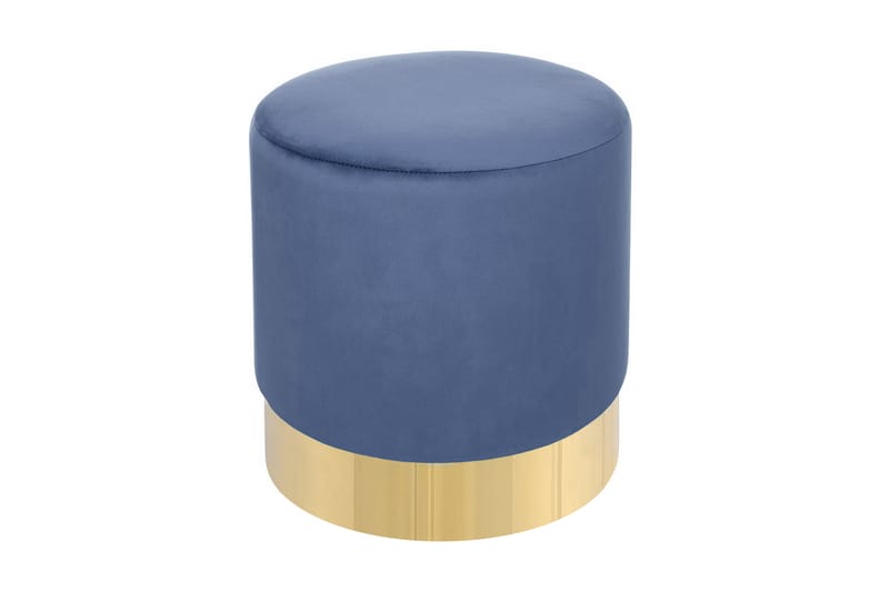 Sophia Sittepuff 39 cm - Blå - Møbler - Stoler & lenestoler - Krakk - Puff