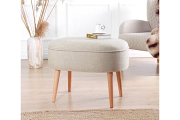 Sparks Sittepuff 63 cm - Beige - Møbler - Stoler & lenestoler - Krakk - Puff
