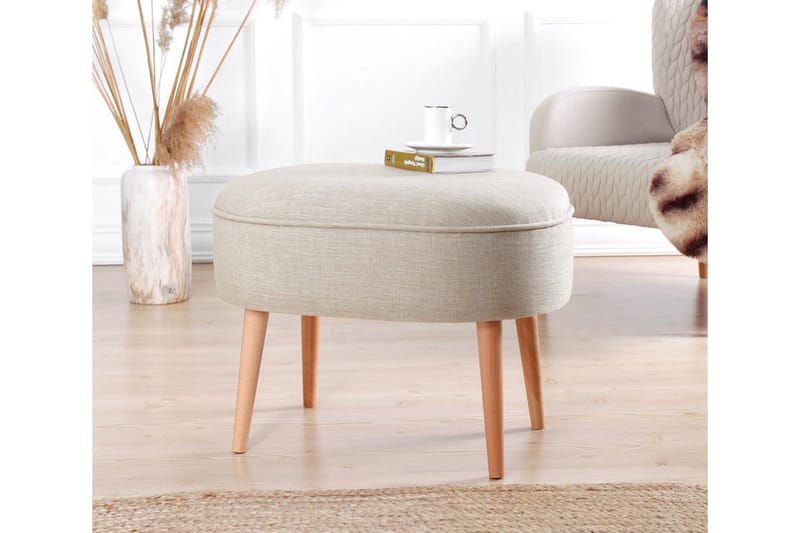 Sparks Sittepuff 63 cm - Beige - Møbler - Stoler & lenestoler - Krakk - Puff