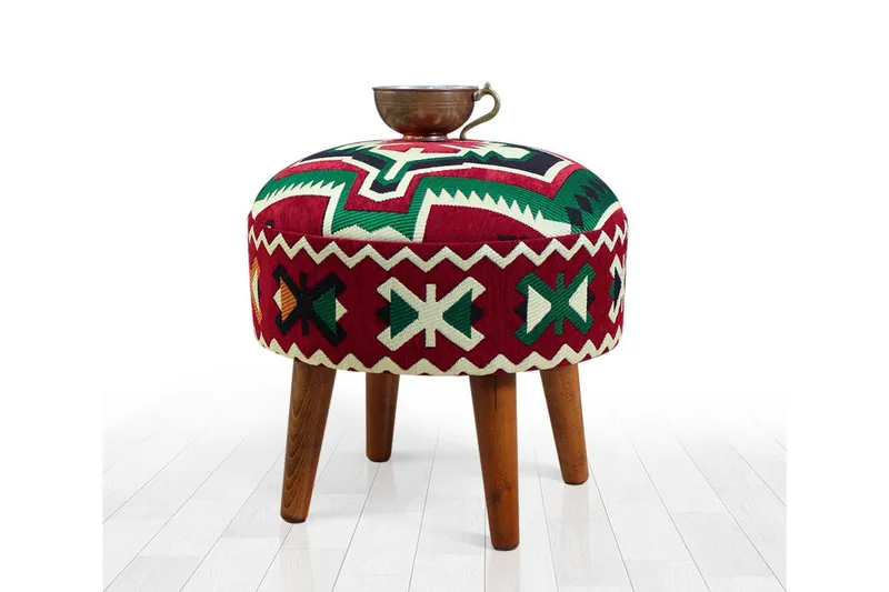 Tarrytown Sittepuff 46 cm, Flerfarget