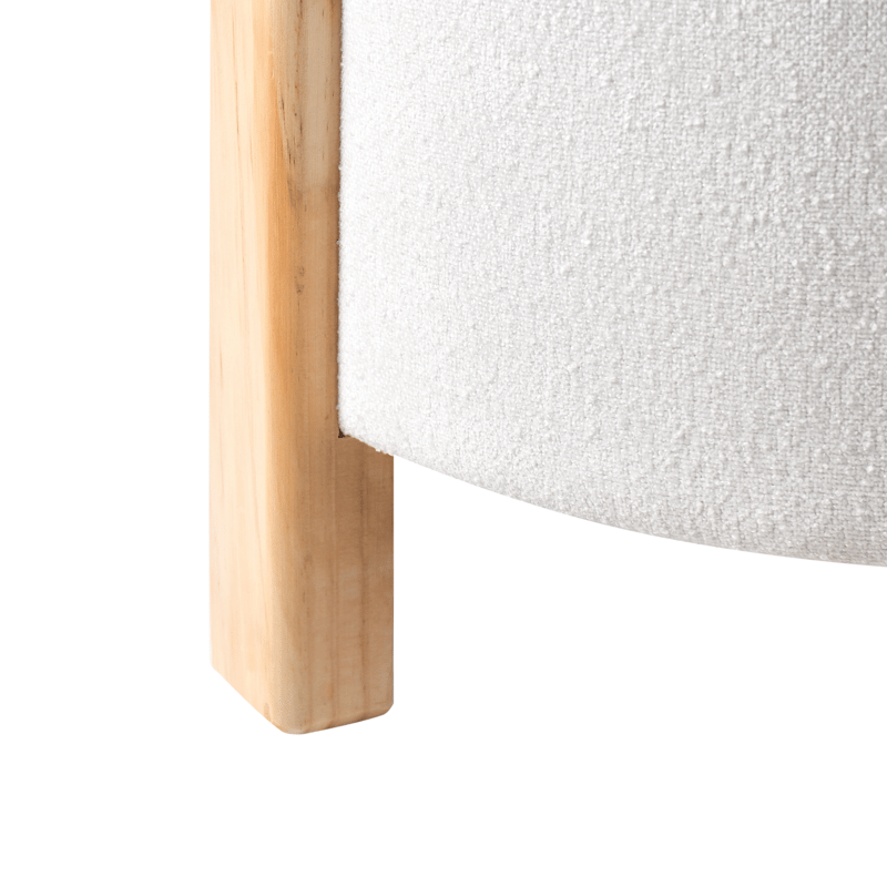 Puff Terry - Off-White - Møbler - Stoler & lenestoler - Krakk - Puff