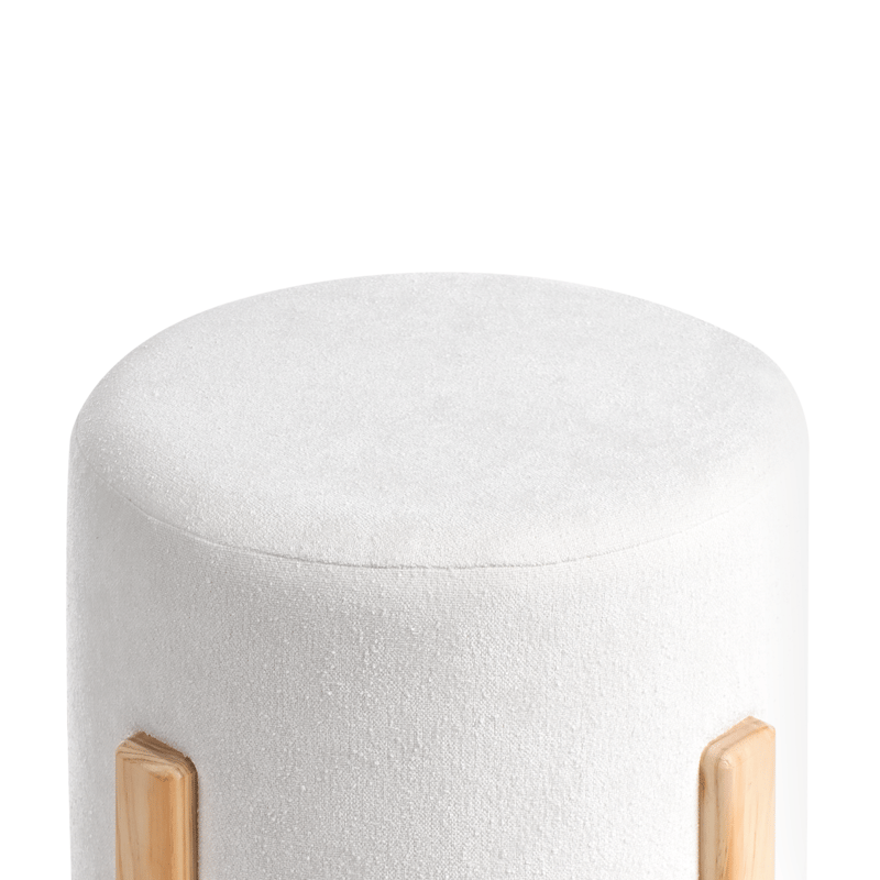 Puff Terry - Off-White - Møbler - Stoler & lenestoler - Krakk - Puff