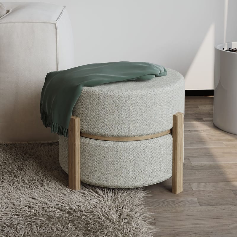 Tuffet Atelier Del Sofa - Møbler - Stoler & lenestoler - Krakk - Puff
