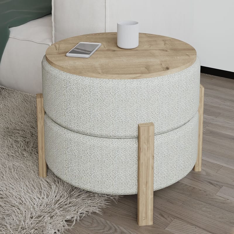 Tuffet Atelier Del Sofa - Møbler - Stoler & lenestoler - Krakk - Puff