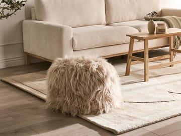 Puff Tukki 50x50 cm - Beige - Møbler - Stoler & lenestoler - Krakk - Puff