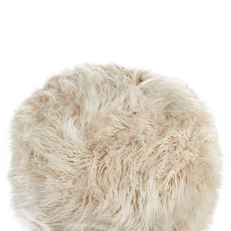 Puff Tukki 70x70 cm - Lys beige - Møbler - Stoler & lenestoler - Krakk - Puff