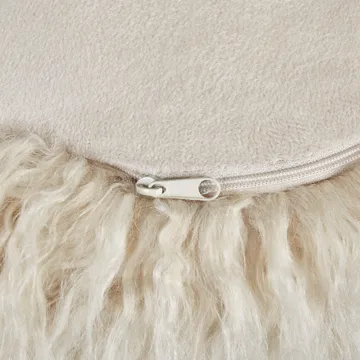 Puff Tukki 70x70 cm - Lys beige - Møbler - Stoler & lenestoler - Krakk - Puff