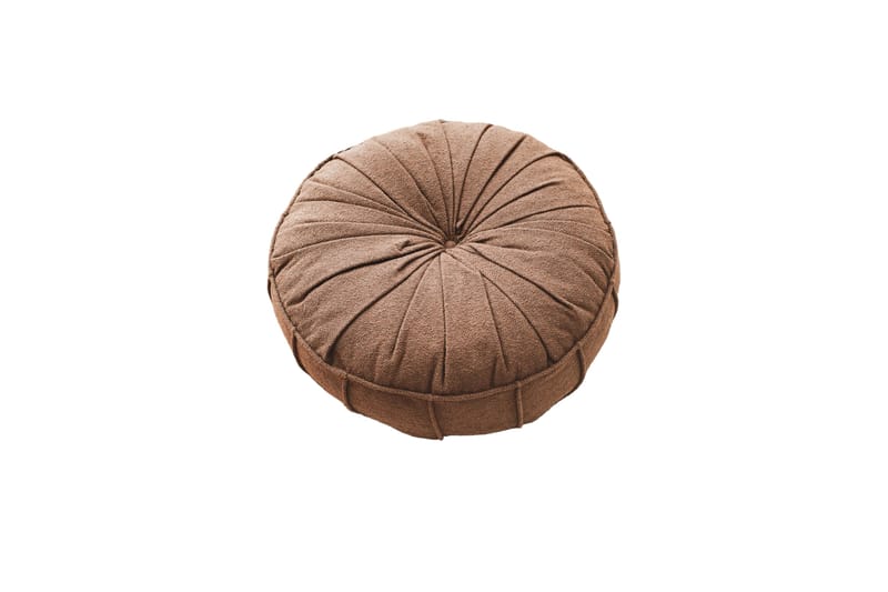 Vintage Sittepuff 60 cm - Brun - Møbler - Stoler & lenestoler - Krakk - Puff
