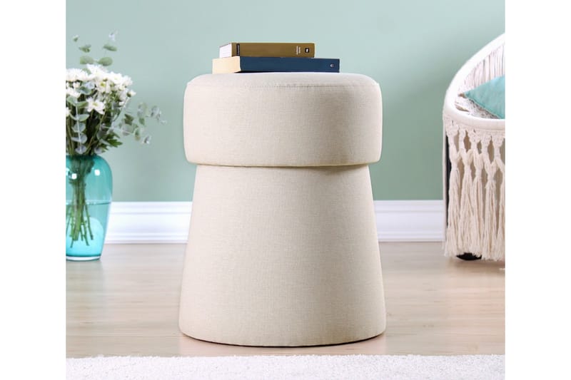 Waterford Sittepuff 40 cm - Beige - Møbler - Stoler & lenestoler - Krakk - Puff