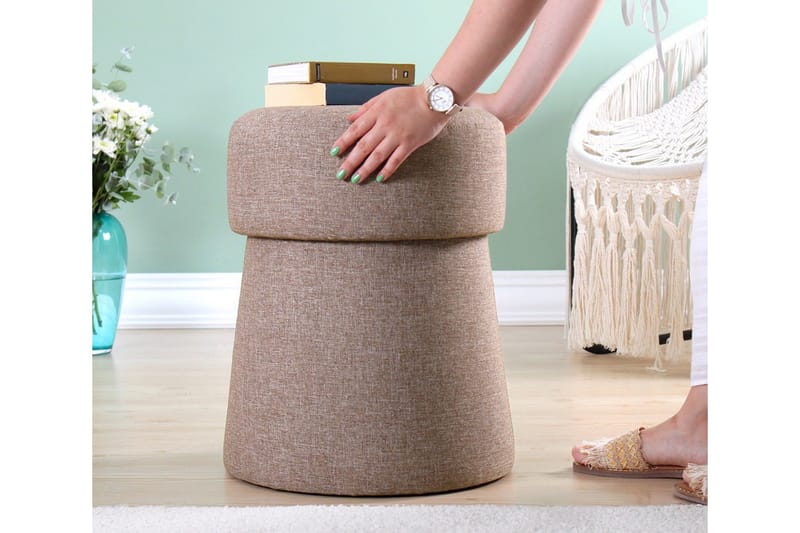 Waterford Sittepuff 40 cm - Brun - Møbler - Stoler & lenestoler - Krakk - Puff