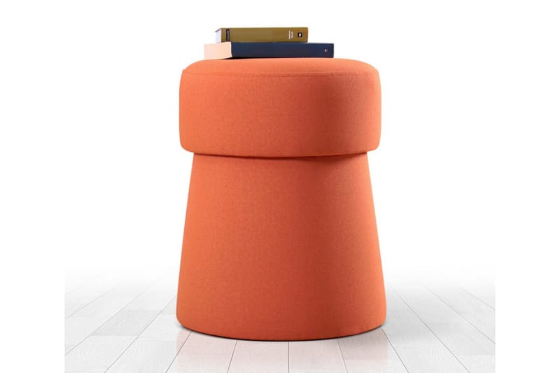 Waterford Sittepuff 40 cm - Oransje - Møbler - Stoler & lenestoler - Krakk - Puff