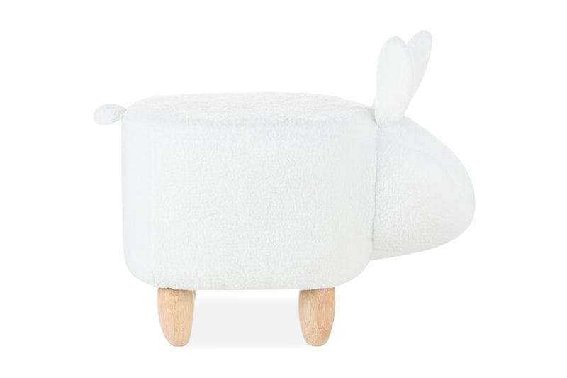 Weatherton Sittepuff - Hvit - Møbler - Stoler & lenestoler - Krakk - Puff