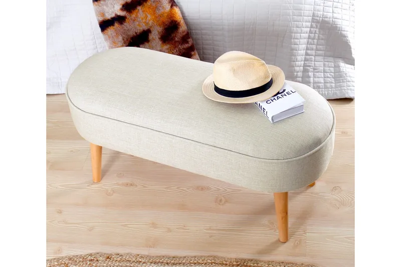 Werribee Sittepuff 100 cm - Beige - Møbler - Stoler & lenestoler - Krakk - Puff