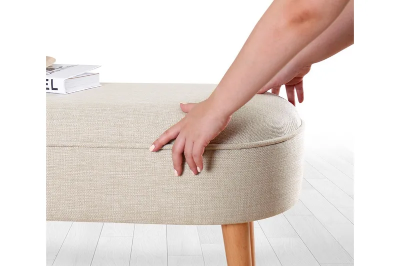 Werribee Sittepuff 100 cm - Beige - Møbler - Stoler & lenestoler - Krakk - Puff