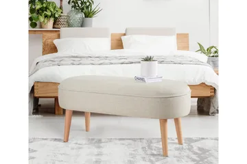 Werribee Sittepuff 100 cm - Beige - Møbler - Stoler & lenestoler - Krakk - Puff
