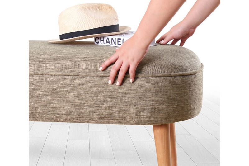 Werribee Sittepuff 100 cm - Brun - Møbler - Stoler & lenestoler - Krakk - Puff