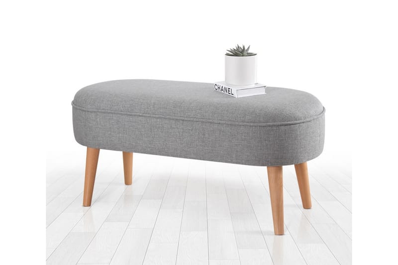 Werribee Sittepuff 100 cm - Grå - Møbler - Stoler & lenestoler - Krakk - Puff