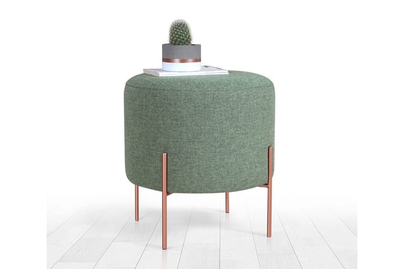 Yellowknife Sittepuff 40 cm - Grønn - Møbler - Stoler & lenestoler - Krakk - Puff