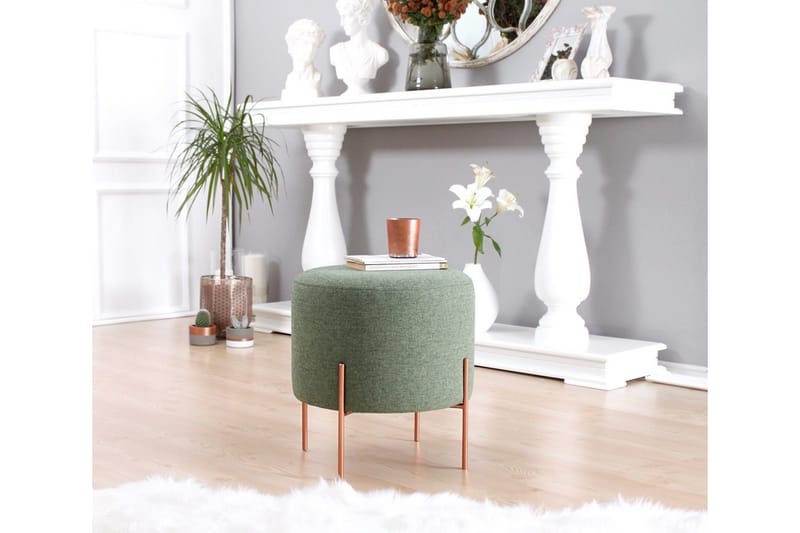 Yellowknife Sittepuff 40 cm - Grønn - Møbler - Stoler & lenestoler - Krakk - Puff