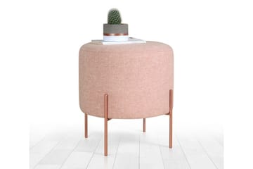 Yellowknife Sittepuff 40 cm - Rosa - Møbler - Stoler & lenestoler - Krakk - Puff