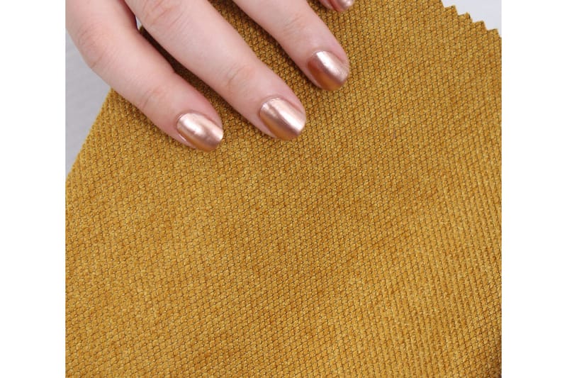 Yellowknife Sittepuff 40 cm - Sennepsgul - Møbler - Stoler & lenestoler - Krakk - Puff