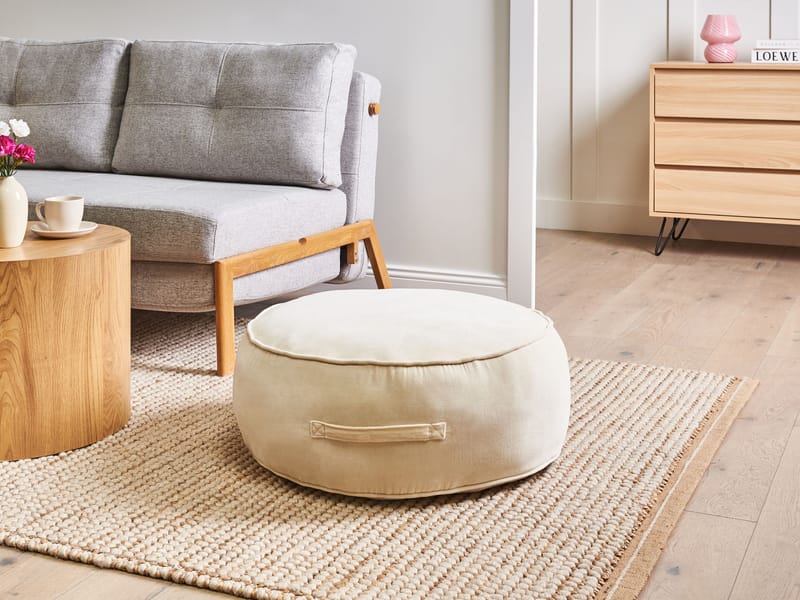 Puff Yulle - Lys beige - Møbler - Stoler & lenestoler - Krakk - Puff