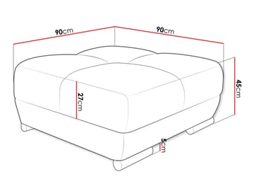 puff Pufa LOGO Lumo 55 - Møbler - Stoler & lenestoler - Krakk - Puff