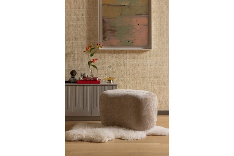 Puff Popular - Naturlig - Møbler - Stoler & lenestoler - Krakk - Puff