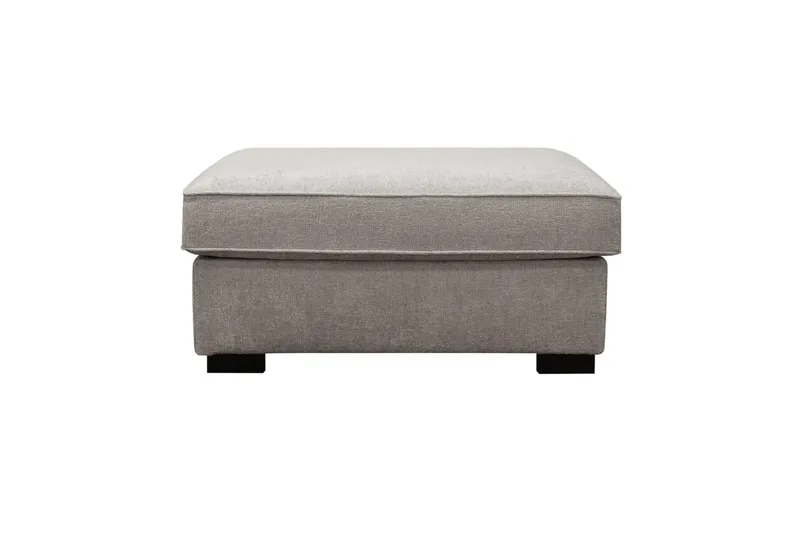 Rossita Fotskammel i chenille - Grå/Brun - Møbler - Stoler & lenestoler - Krakk - Fotskammel