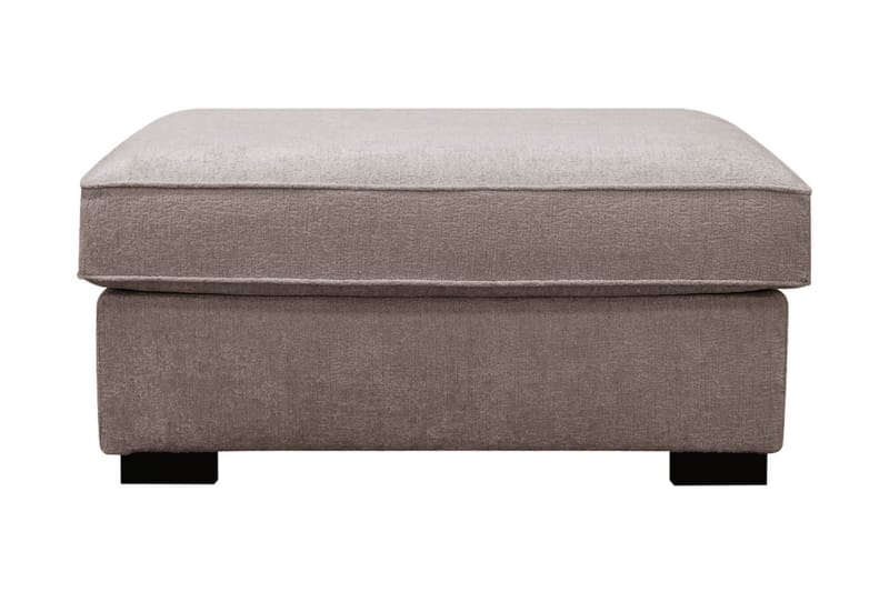 Rossita Fotskammel i chenille - Grå/Brun - Møbler - Stoler & lenestoler - Krakk - Fotskammel