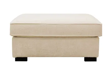 Rossita Fotskammel i chenille - Trenza 06, Beige Chenille - Møbler - Stoler & lenestoler - Krakk - Fotskammel
