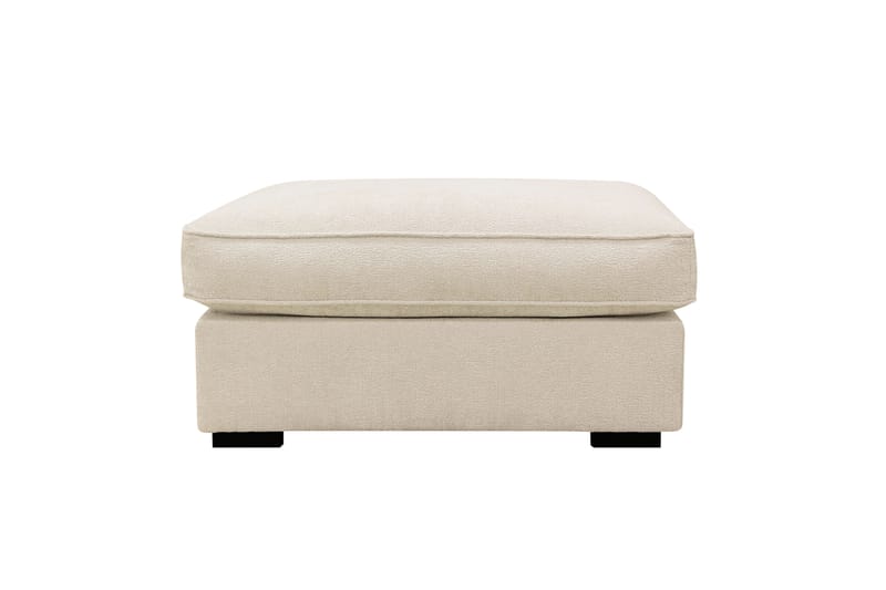 Rossita lyx Fotskammel - Beige Chenille - Møbler - Stoler & lenestoler - Krakk - Fotskammel